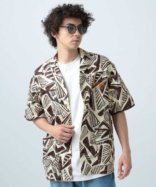 BAYFLOW(ベイフロー)の「【HAIR CALIFORNIA】柄シャツ(シャツ/ブラウス・メンズ・ブラック/ナチュラル・MEDIUM/LARGE)」の20枚目の写真
