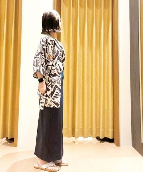 BAYFLOW(ベイフロー)の「【HAIR CALIFORNIA】柄シャツ(シャツ/ブラウス・メンズ・ブラック/ナチュラル・MEDIUM/LARGE)」の21枚目の写真