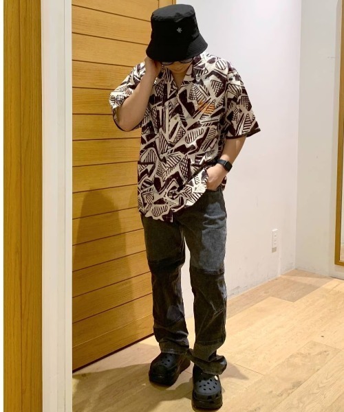 BAYFLOW(ベイフロー)の「【HAIR CALIFORNIA】柄シャツ(シャツ/ブラウス・メンズ・ブラック/ナチュラル・MEDIUM/LARGE)」の22枚目の写真