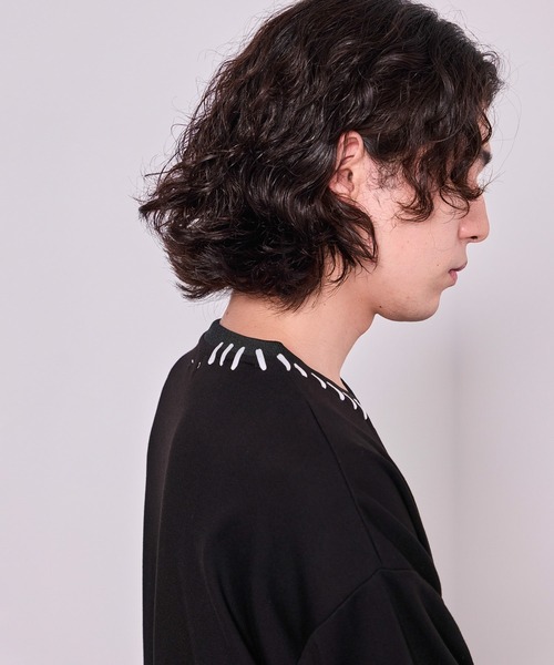 JUNRED（ジュンレッド）の「ハンドステッチグラフィックTシャツ（Tシャツ/カットソー・メンズ・ホワイト/ブラック・L/M/S）」の15枚目の写真