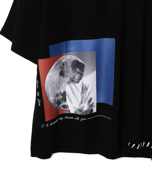 JUNRED（ジュンレッド）の「ハンドステッチグラフィックTシャツ（Tシャツ/カットソー・メンズ・ホワイト/ブラック・L/M/S）」の19枚目の写真