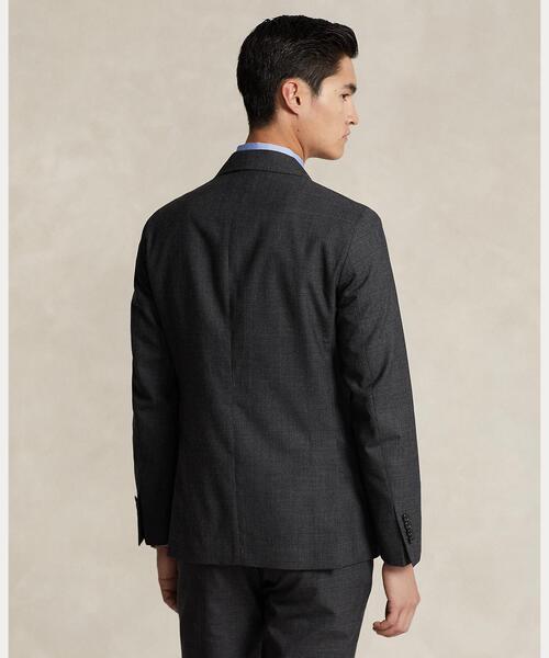 POLO RALPH LAUREN（ポロ ラルフ ローレン）の「Polo ソフト テーラード Glen プラッド ウール スーツ（スーツセット・メンズ・グレー・40 S/38 S/36 S/42 S）」の4枚目の写真