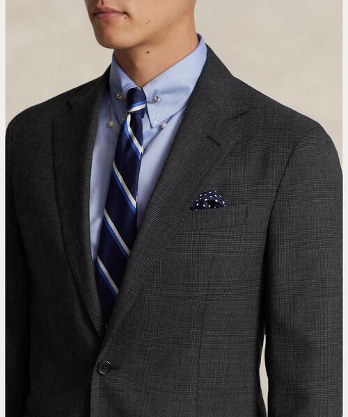 POLO RALPH LAUREN（ポロ ラルフ ローレン）の「Polo ソフト テーラード Glen プラッド ウール スーツ（スーツセット・メンズ・グレー・40 S/38 S/36 S/42 S）」の5枚目の写真