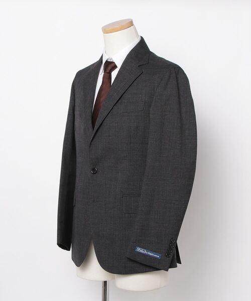 POLO RALPH LAUREN（ポロ ラルフ ローレン）の「Polo ソフト テーラード Glen プラッド ウール スーツ（スーツセット・メンズ・グレー・40 S/38 S/36 S/42 S）」の9枚目の写真