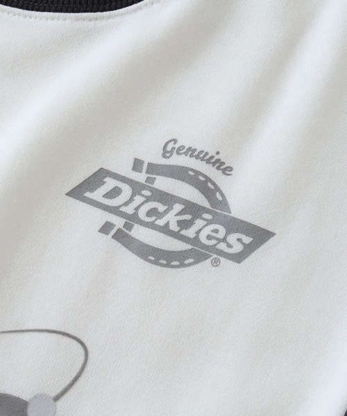 Dickies(ディッキーズ)の「【GENUINE DICKIES/ジェニュインディッキーズ】配色 スポーティー ロゴプリント スウェット トレーナー(スウェット・レディース・ブラック/ネイビー/オフホワイト・L/M)」の9枚目の写真