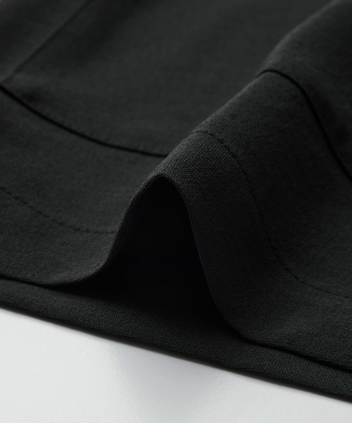 ROPE' PICNIC（ロペピクニック）の「セットアップ対応/麻調シアーダブルテーラードジャケット/冷感・UVカット（テーラードジャケット・レディース・チャコールグレー/ブルー系その他4/ベージュ/ダークブラウン・38）」の5枚目の写真