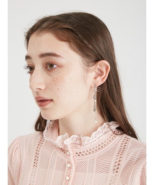 FURFUR（ファーファー）の「バタフライモチーフマルチウェイピアス（ピアス（両耳用）・レディース・シルバー/ゴールド・FREE）」の13枚目の写真