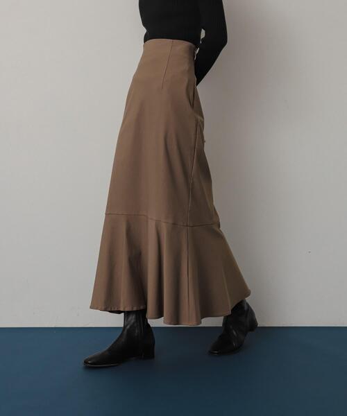 SENSE OF PLACE by URBAN RESEARCH（センスオブプレイスバイアーバンリサーチ）の「ストレッチハイウエストマーメイドスカート（スカート・レディース・モカ/ライトベージュ/ブラック・LARGE/MEDIUM/X-SMALL/SMALL/TALL）」の15枚目の写真