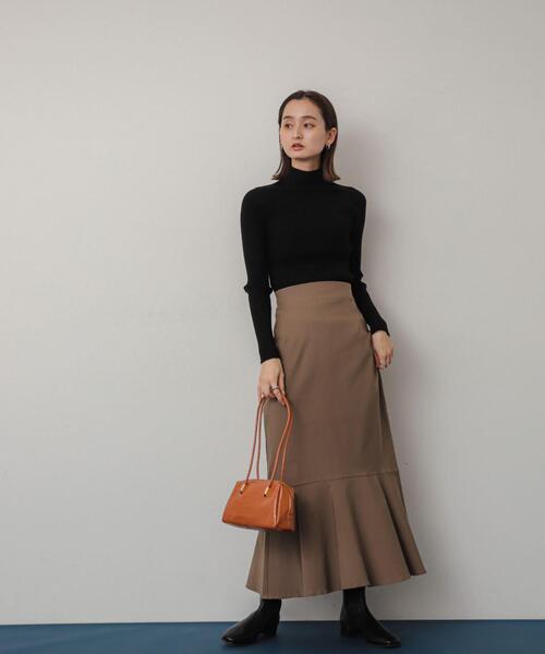 SENSE OF PLACE by URBAN RESEARCH（センスオブプレイスバイアーバンリサーチ）の「ストレッチハイウエストマーメイドスカート（スカート・レディース・モカ/ライトベージュ/ブラック・LARGE/MEDIUM/X-SMALL/SMALL/TALL）」の19枚目の写真