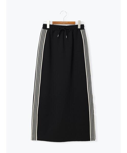 Lugnoncure（ルノンキュール）の「サイドラインナロースカート（スカート・レディース・ブラック/ベージュ/グレー・F）」の14枚目の写真