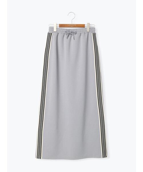 Lugnoncure（ルノンキュール）の「サイドラインナロースカート（スカート・レディース・ブラック/ベージュ/グレー・F）」の16枚目の写真
