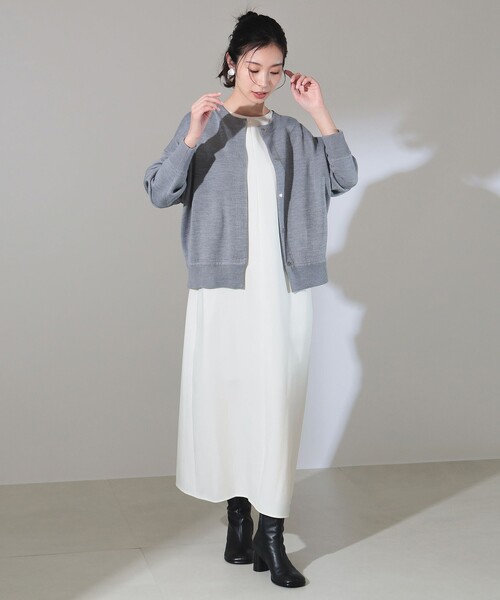 ダブルフェイス ニット ブルゾン