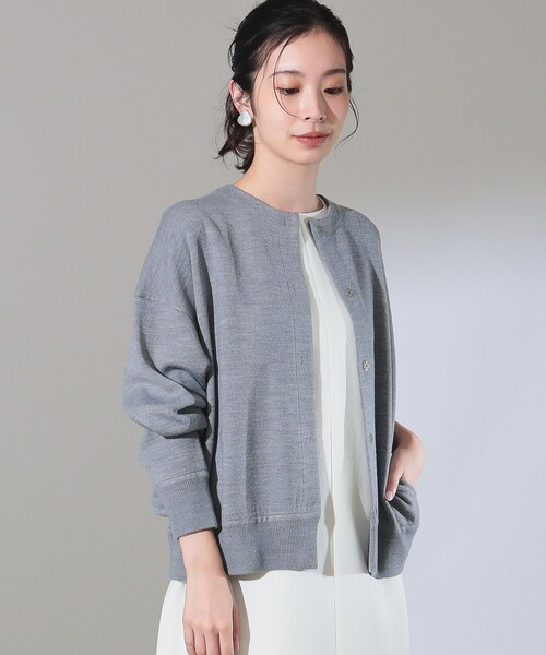 ダブルフェイス ニット ブルゾン