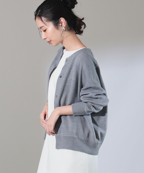ダブルフェイス ニット ブルゾン