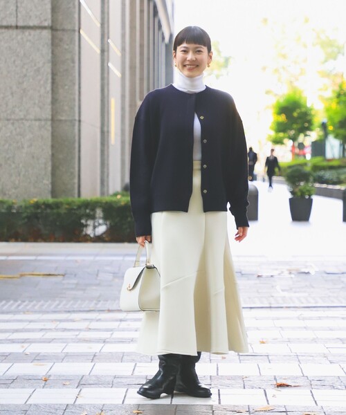 ダブルフェイス ニット ブルゾン