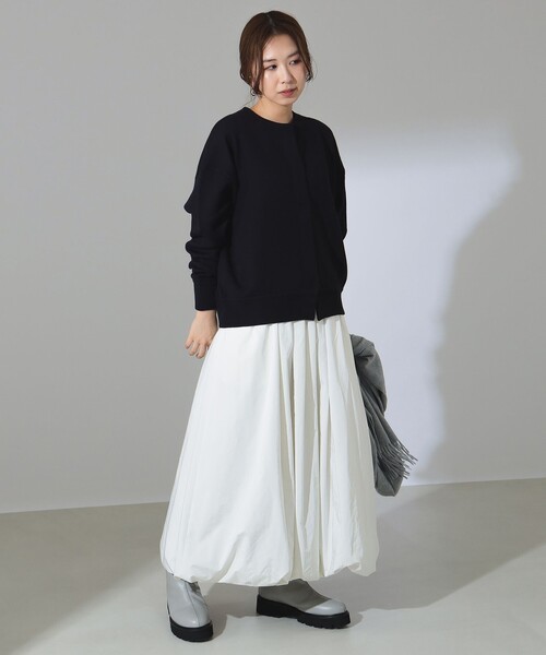 ダブルフェイス ニット ブルゾン