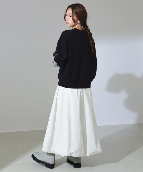 ダブルフェイス ニット ブルゾン