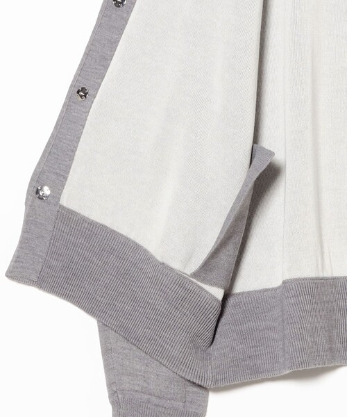 ダブルフェイス ニット ブルゾン