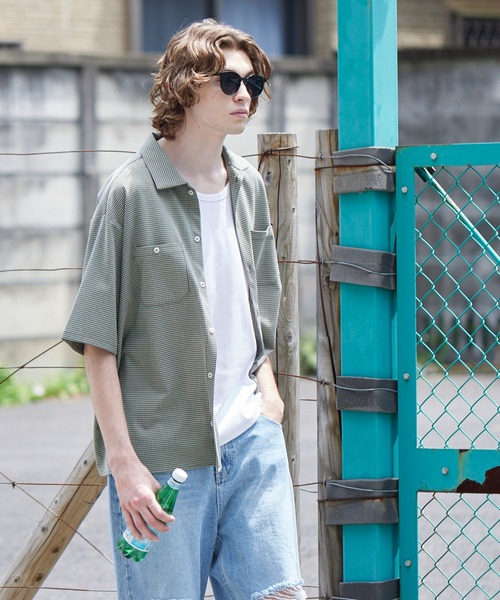 coca（coca）（コカ）の「メンズ リブタンクトップ（タンクトップ・メンズ・ライトグレー/ホワイト/ネイビー/ブラック・S/L/M）」の12枚目の写真