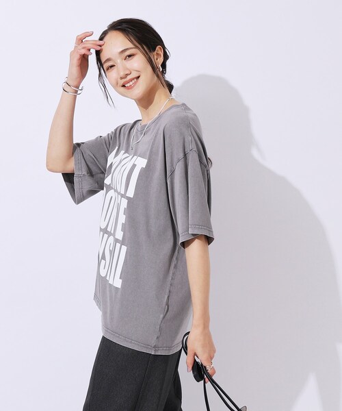 セール】ヴィンテージ感がたまらない 古着風ロゴTシャツ（T