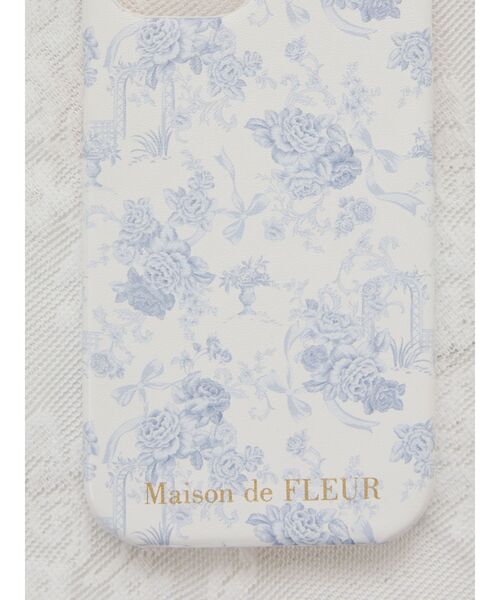 Maison de FLEUR（メゾンドフルール）の「トワルドジュイ柄プリントアイフォン15ケース（スマホケース/カバー・レディース・ピンクベージュ/ブラック/ブルー系その他7・FREE）」の14枚目の写真