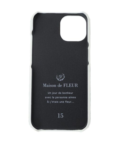 Maison de FLEUR（メゾンドフルール）の「トワルドジュイ柄プリントアイフォン15ケース（スマホケース/カバー・レディース・ピンクベージュ/ブラック/ブルー系その他7・FREE）」の8枚目の写真
