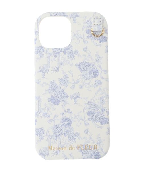 メゾンドフルール　Maison de FLEUR　スマホケース　iPhone12 メゾン ド フルール Maison de FLEUR モノグラムアイフォン12