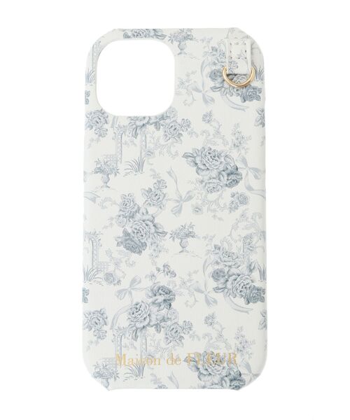 Maison de FLEUR（メゾンドフルール）の「トワルドジュイ柄プリントアイフォン15ケース（スマホケース/カバー・レディース・ピンクベージュ/ブラック/ブルー系その他7・FREE）」の10枚目の写真