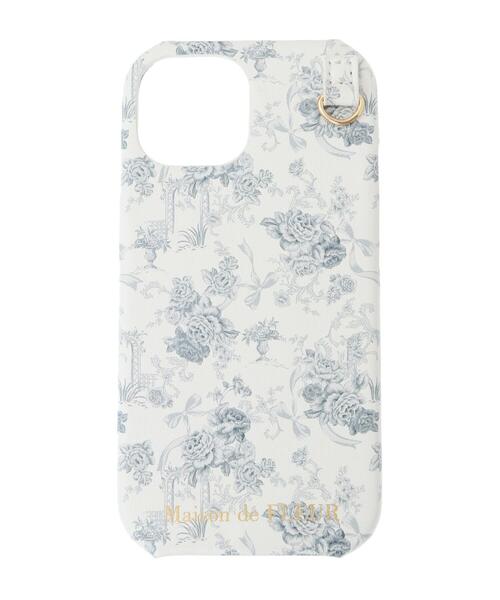 Maison de FLEUR（メゾンドフルール）の「トワルドジュイ柄プリントアイフォン15ケース（スマホケース/カバー・レディース・ピンクベージュ/ブラック/ブルー系その他7・FREE）」の6枚目の写真