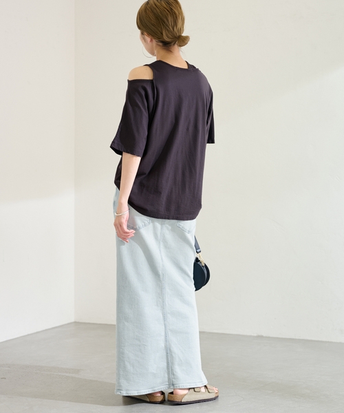 FRAMeWORK（フレームワーク）の「タイトフィットデニムスカート（デニムスカート・レディース・サックスブルー・38/36）」の22枚目の写真