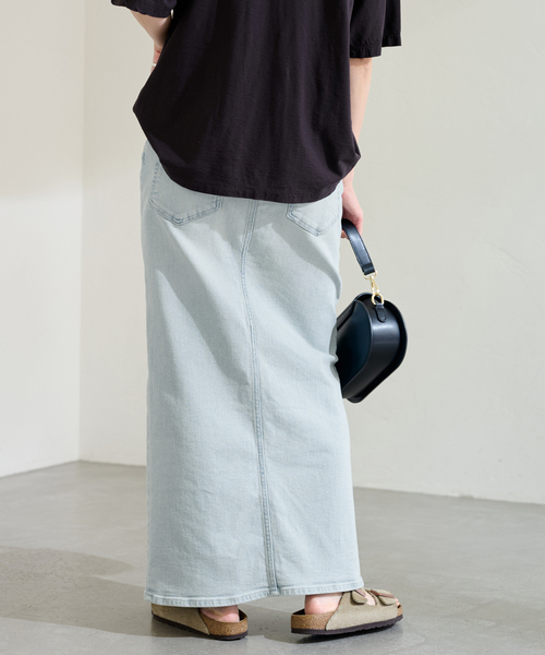 FRAMeWORK（フレームワーク）の「タイトフィットデニムスカート（デニムスカート・レディース・サックスブルー・38/36）」の19枚目の写真