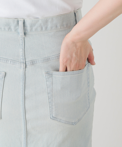 FRAMeWORK（フレームワーク）の「タイトフィットデニムスカート（デニムスカート・レディース・サックスブルー・38/36）」の13枚目の写真