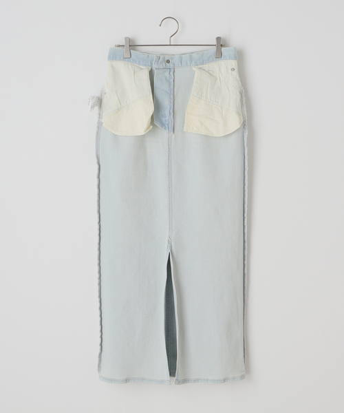 FRAMeWORK（フレームワーク）の「タイトフィットデニムスカート（デニムスカート・レディース・サックスブルー・38/36）」の5枚目の写真