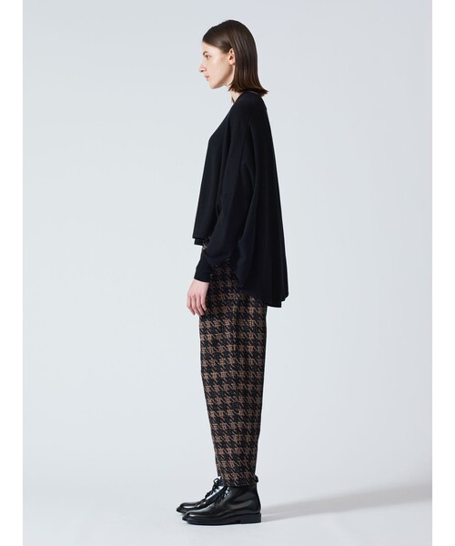 【セール】mizuiro ind 千鳥プリントイージーパンツ（その他パンツ）｜mizuiroind（ミズイロインド）