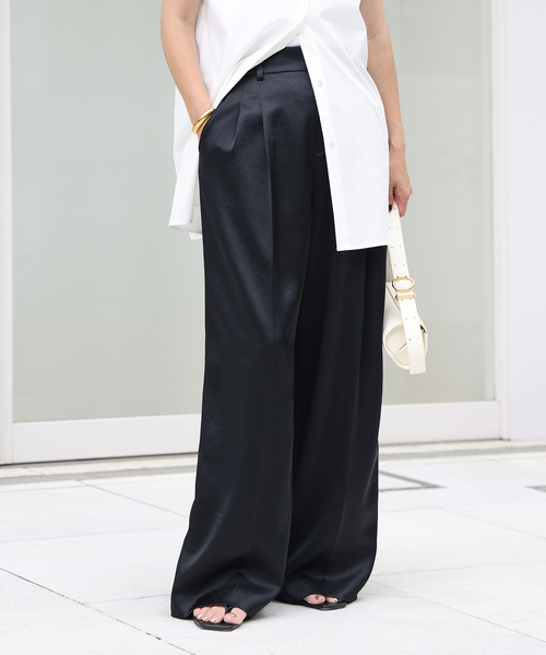 Deuxieme Classe（ドゥーズィエムクラス）の「Minimal Satin パンツ