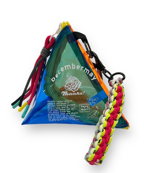 PVC Triangle pouch（ゴルフグッズ）｜DECEMBERMAY（ディセンバーメイ）