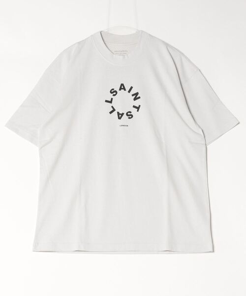 ALLSAINTS(オールセインツ)の「TIERRA OVERSIZED CREW NECK LOGO T-SHIRT | TIERRA オーバーサイズ クルー ネック ロゴ Tシャツ(Tシャツ/カットソー・メンズ・グレー系その他・XL/XS/S/M/L)」の10枚目の写真