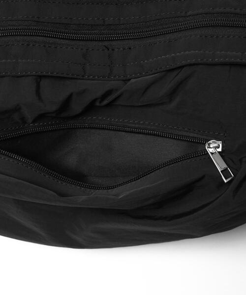 WEGO（ウィゴー）の「WEGO/中綿BIGショルダー（ショルダーバッグ・レディース・グレー/ブラック・FREE）」の9枚目の写真