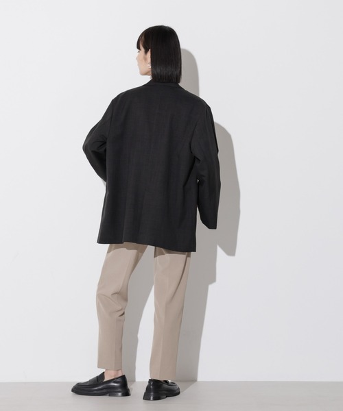Apo(s)ture(アポスチャー)の「OLIVIA-002/ストレッチツイルスリムテーパードパンツ(スラックス・レディース・グレー/ベージュ/ネイビー/グリーン・XL/XS/S/M/L)」の16枚目の写真