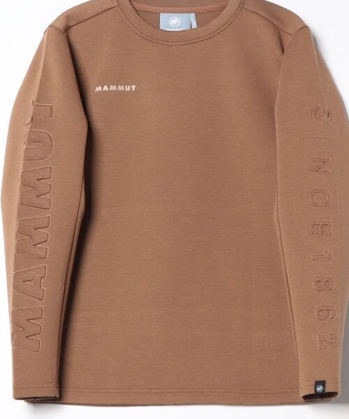 Mammut（マムート）の「ダイノ 2.0 ミッドレイヤー クルーネック アジアンフィット / Dyno 2.0 ML Crew Neck AF（スウェット・メンズ・ベージュ・MEDIUM/X-LARGE/LARGE/SMALL）」の9枚目の写真