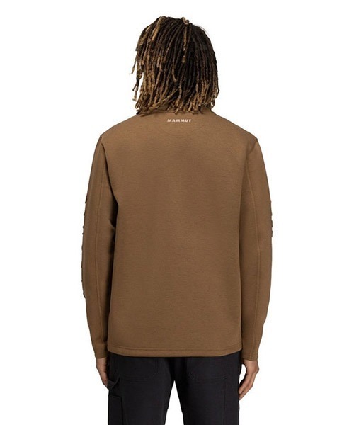 Mammut（マムート）の「ダイノ 2.0 ミッドレイヤー クルーネック アジアンフィット / Dyno 2.0 ML Crew Neck AF（スウェット・メンズ・ベージュ・MEDIUM/X-LARGE/LARGE/SMALL）」の3枚目の写真