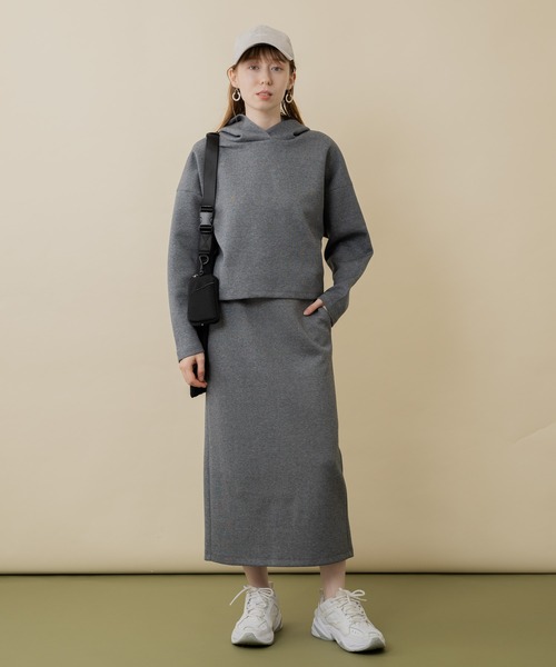 malla ダブルエアパーカー（パーカー）｜malla（マーラ）