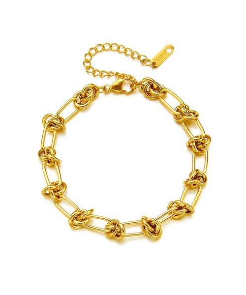 Ressaca（レサーカ）の「ステンレスチェーンブレスレット（ブレスレット・メンズ・シルバー/ゴールド・FREE）」の3枚目の写真