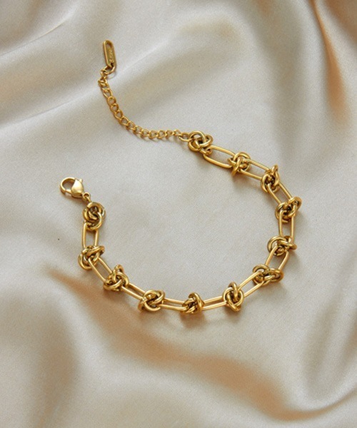 Ressaca（レサーカ）の「ステンレスチェーンブレスレット（ブレスレット・メンズ・シルバー/ゴールド・FREE）」の4枚目の写真