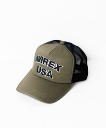 B.I.D.（ビーアイディー）の「《AVIREX》LOGO MESH CAP（キャップ）」