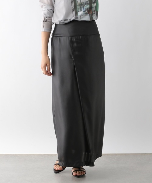 LEPSIM（レプシィム）の「光沢スカート　139273（スカート・レディース・ブラウン/ブラック・FREE）」の12枚目の写真