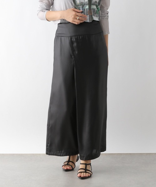 LEPSIM（レプシィム）の「光沢スカート　139273（スカート・レディース・ブラウン/ブラック・FREE）」の11枚目の写真