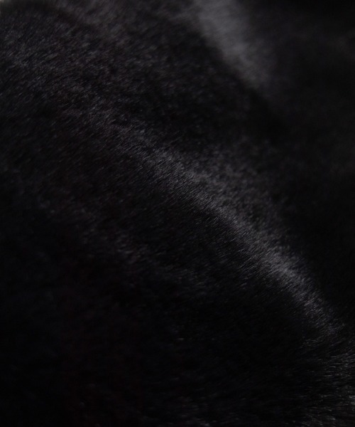 me+em select(ミームセレクト)の「※※【 2color 】コンパクトショートフェイクファーベスト / conpact short fakefur vest(ベスト・レディース・ホワイト/ブラック・FREE)」の14枚目の写真