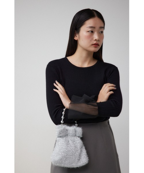 ラメシャギーミニバッグ（ハンドバッグ）｜AZUL BY MOUSSY（アズール