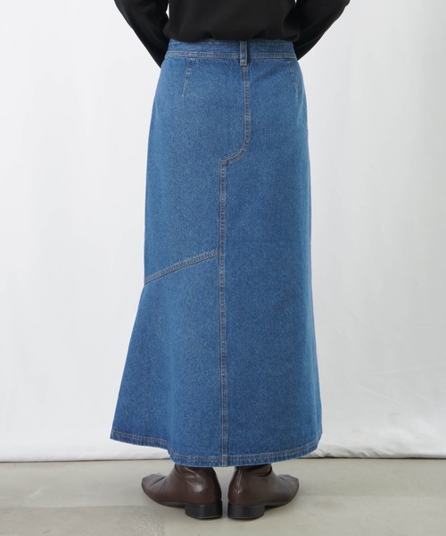 LUCA/LADY LUCK LUCA（ルカ/レディラックルカ）の「LC/LLL デニムアシメスカート / Aラインデニムスカート（デニムスカート・レディース・インディゴブルー/ブルー・38/36）」の18枚目の写真